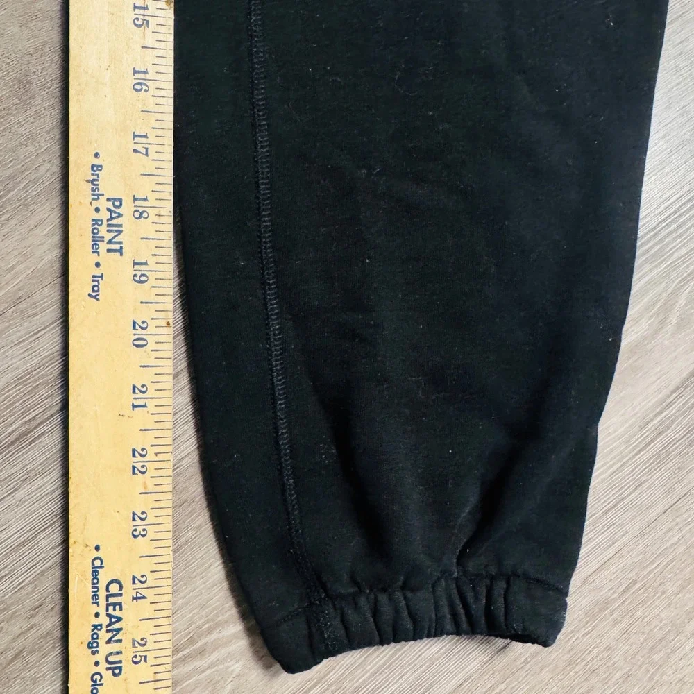 Polo Ralph Lauren Mens Jogger Sweatpants Black Red Pony Logo Size Large